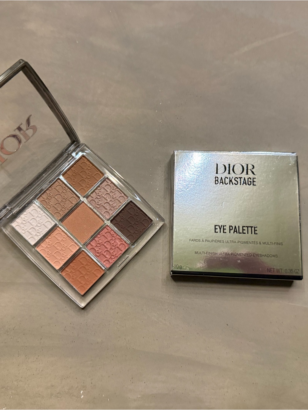 Dior Backstage Eyeshadow Palette — 001 Nude Essentials